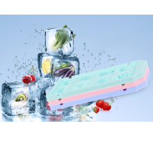 forme de fruits en plastique de foodgrade de ménage plateau fait sur commande de cube de glace pour la vente en gros